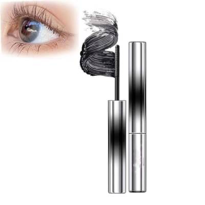 ULPro Mascara,Curling Iron Strong Mascara,3D Curling Eyelash Iron Strong Mascara Waterproof,Smudge-Proof,Long Lasting, No Flaking,No Clumping (Schwarz) von ULPro