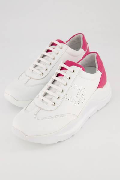 Leder-Sneaker, Damen, rosa, Größe: 41, Leder, Ulla Popken von Ulla Popken