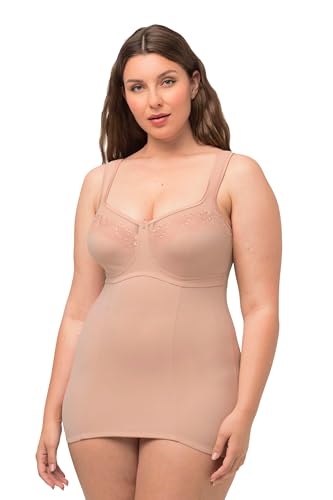 Ulla Popken Damen Shaping-Top Unterhemd, Champagner, 100D von Ulla Popken