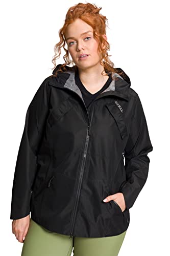 Ulla Popken Damen Funktionsjacke schwarz 50/52 von Ulla Popken