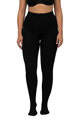 Ulla Popken Damen Thermo-strumpfhose Strumpfhose, Schwarz, 48-50 EU von Ulla Popken