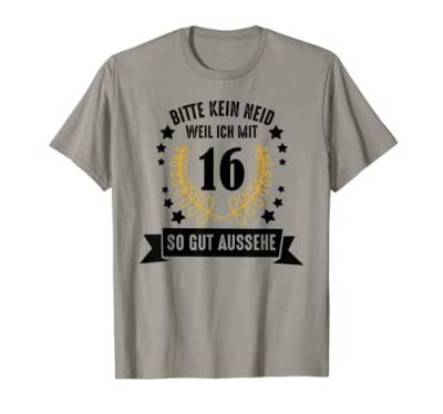 16 Jahre Geburtstag Geschenke Deko Junge Mädchen Lustiges T-Shirt von Unbekannt