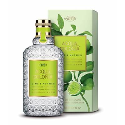 4711 Acqua Colonia Lime and Nutmeg unisex, Eau de Cologne, Vaporisateur/Spray 170 ml von 4711