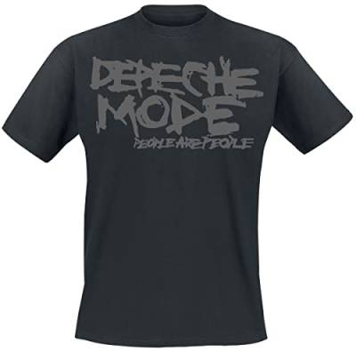 Depeche Mode People Are People Männer T-Shirt schwarz XXL 100% Baumwolle Band-Merch, Bands von Unbekannt