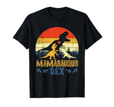 Muttertag Mamasaurus Vintage T-Rex Dinosaur Mama Mothers Day T-Shirt von Unbekannt