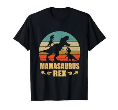 Muttertag Mamasaurus Vintage T-Rex Dinosaur Mama Mothers Day T-Shirt von Unbekannt