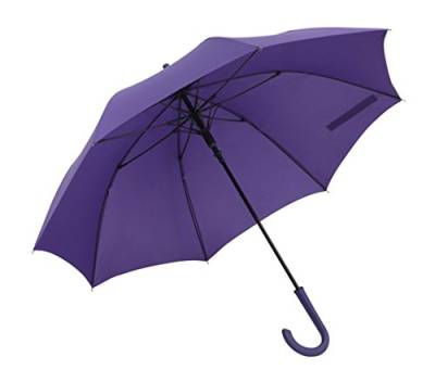 Stockschirm Automatik wasserabweisend Spezialbeschichtung 103cm Schirm Fiberglasspeichen Regenschirm Schließband Klettverschluss von Unbekannt