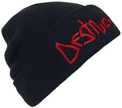 Unbekannt Destruction Logo - Beanie Mütze schwarz von Unbekannt