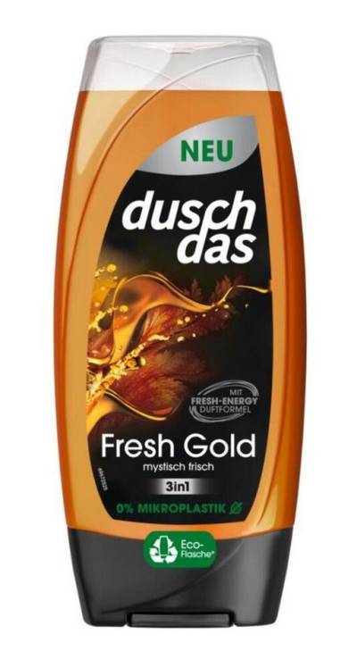 Unilever Fußmaske duschdas Duschgel 3in1 Fresh Gold 225ml Körperpflege Haare Gesicht von Unilever