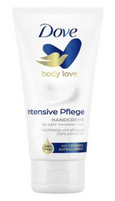 Unilever Körpercreme Dove Handcreme Intensive Pflege 75ml Hände Feuchtigkeit Lotion Balsam, 1-tlg. von Unilever
