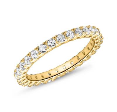 Unique Goldring Eternityring für Damen aus 333er Gold mit Zirkonia von Unique von Unique