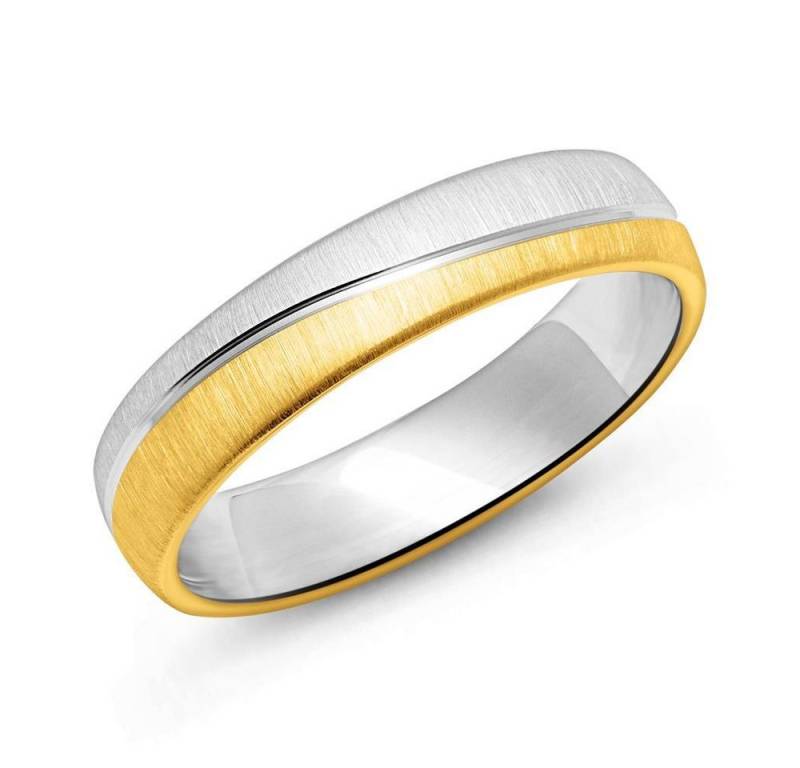 Unique Silberring Teilvergoldeter Sterlingsilber Ring, Herren von Unique (Größe: 56mm) von Unique