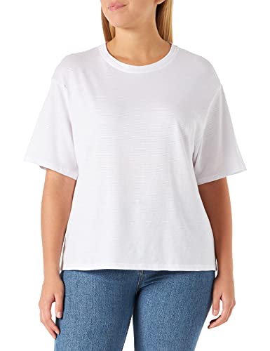 United Colors of Benetton Damen 3FWFD1028 T-Shirt, Weiß 101, S von United Colors of Benetton