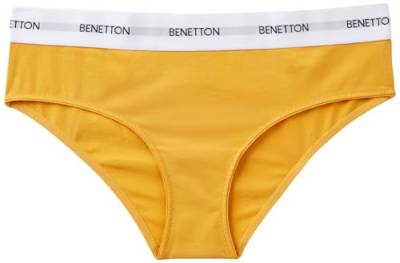 United Colors of Benetton Damen Slip 3OP81S00T Funktionsunterwäsche, Giallo Ocra 0D6, M von United Colors of Benetton