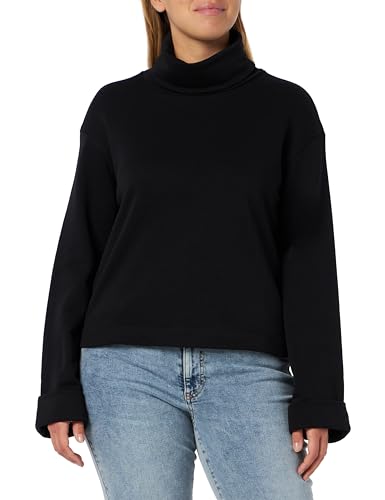 United Colors of Benetton Damen Trikot M/L 3J68D200P Sweatshirt, Schwarz 100, L von United Colors of Benetton