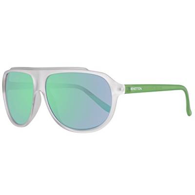 United Colors of Benetton Herren BE921S02 Sonnenbrille, Grün (Crystl/Green), 61 von United Colors of Benetton