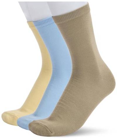 United Colors of Benetton Unisex 3 Paar 6grd2701m Socken, Mehrfarbig 909, S von United Colors of Benetton