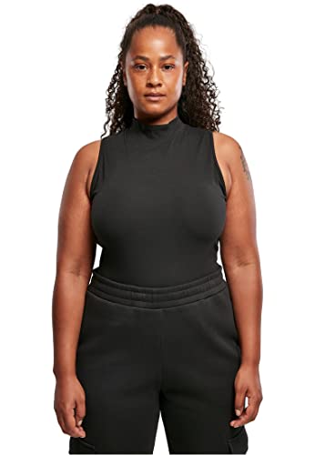 Urban Classics Damen TB4510-Ladies Sleeveless Turtleneck Shapewear Ganzkörper-Body, Black, XXL von Urban Classics