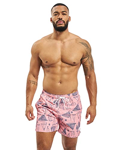 Urban Classics Herren Pattern Swim Shorts Badehose, Yacht AOP, M von Urban Classics