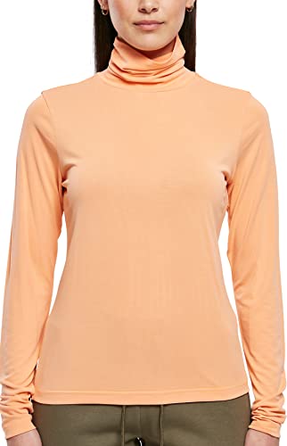 Urban Classics Women's TB4732-Ladies Modal Turtleneck Longsleeve T-Shirt, Papaya, M von Urban Classics