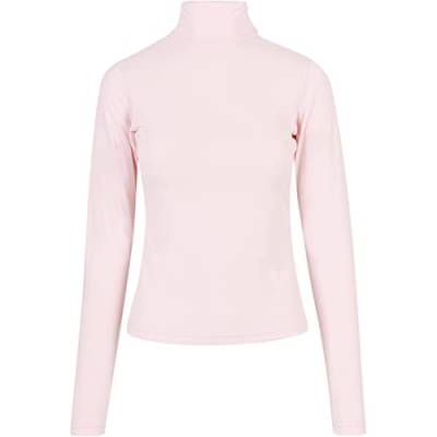 Urban Classics Women's TB4732-Ladies Modal Turtleneck Longsleeve T-Shirt, pink, 5XL von Urban Classics