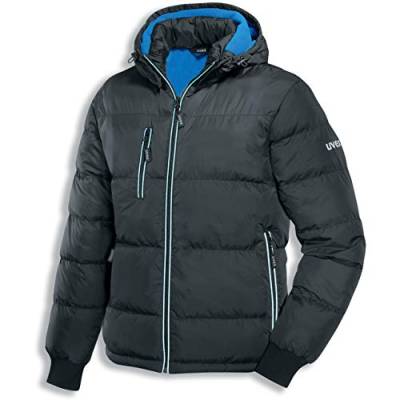 Uvex Thermo-Jacke Winterjacke Outdoorjacke textreme Storm 9894 Farbe schwarz-blau Größe S von Uvex