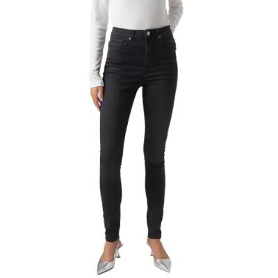 VERO MODA Damen VMSOPHIA HR Skinny J Soft VI2102 GA NOOS Jeans, Dark Grey Denim, L/34 von VERO MODA