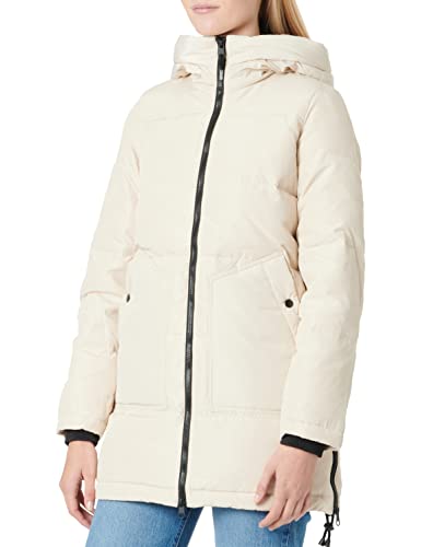 VERO MODA Damen Vmoslo Noos 3/4 Down Jacket Daunenjacke, Oatmeal, XL EU von VERO MODA