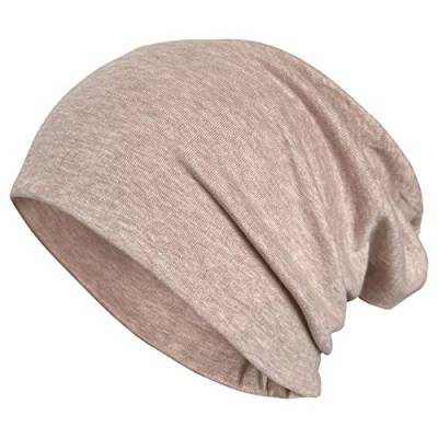 VIAUMBR Beanie Mütze Damen Winter Funktionsmütze Herren Haube Dünn Outdoor Wandern Herbst Khaki von VIAUMBR