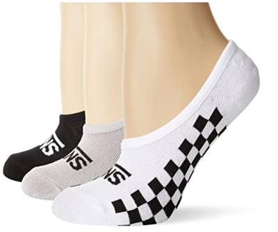 Vans Damen Basic Check 2 Canoodle (3-Pack) herrensocken, Black, 016 von Vans