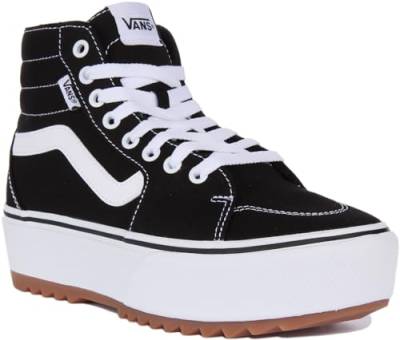 Vans Damen Filmore Hi Tapered Platform ST Sneaker, Canvas Black, 40.5 EU von Vans