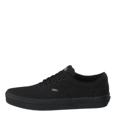 Vans Herren Doheny Sneaker, Schwarz ((Canvas) Black/Black 186), 42 EU von Vans