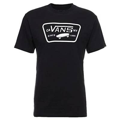 Vans Herren Full Patch T-Shirt, Schwarz (Black/White), Small von Vans