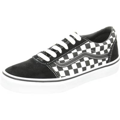 Vans Unisex Kinder Autentisk Low Top, Schwarz Checker Black True White Pvj, 31.5 EU von Vans