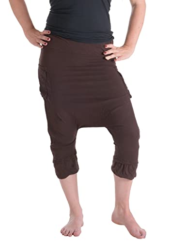 Vishes - Alternative Bekleidung - 3/4 Haremshose Sommerhose grün 38 von Vishes