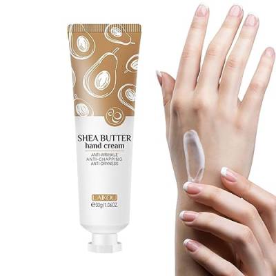 Feuchtigkeitsspendende Handcreme,Feuchtigkeitsspendende Handlotion - Sheabutter-Lotion in Reisegröße schützt und pflegt raue und trockene Hände Voihamy von Voihamy