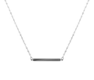 Vuch Halskette Elegantní Ocelový náhrdelník Silver Trifor sVU0246 Marke, Estándar, Nicht-Edelmetall, Kein Edelstein von Vuch