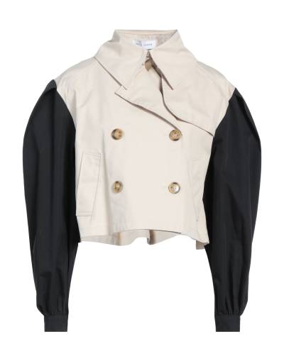 WEILI ZHENG Jacke, Mantel & Trenchcoat Damen Beige von WEILI ZHENG