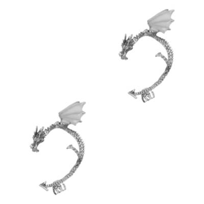 WOFASHPURET 1Stk Leuchtender Ohrclip Punk-Metall-Drachen-Ohrmanschette Ohrringe männer schmuck Jewelry for men leuchtender Ohrschmuck leuchtender Ohrhaken scheinen schmücken Mann von WOFASHPURET