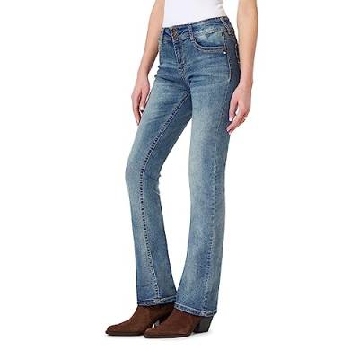 WallFlower Damen Instastretch Luscious Curvy Bootcut Jeans, Basil, 34W / 30L von WallFlower