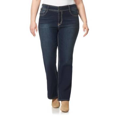 WallFlower Damen Instastretch Luscious Curvy Bootcut Jeans, Betsy, 48 Mehr Lange von WallFlower