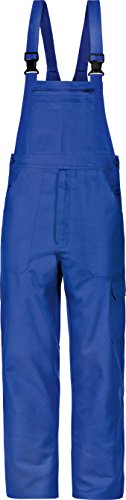 Wellwork Cargo-Arbeitslatzhose Latzhose Basic Baumwolle 250g/m² Kornblau (42) von Wellwork