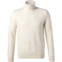 Windsor Herren Rollkragenpullover Weiß unifarben von Windsor