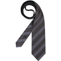Windsor Herren Krawatte grau College-Streifen von Windsor