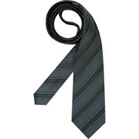 Windsor Herren Krawatte grün Seide College-Streifen von Windsor