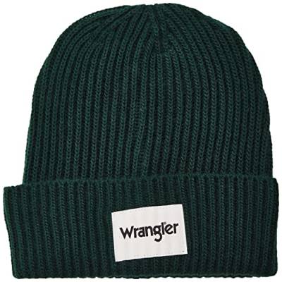 Wrangler Herren Rib Beanie Hat, Schwarz, Einheitsgr e EU von Wrangler