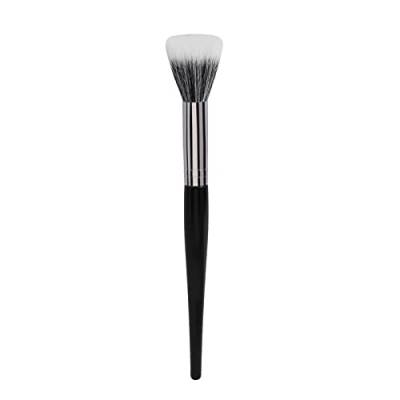 XNBZW Wolle Make-up Pinsel Stipple Rouge Pinsel Concealer Pinsel Rouge Pinsel Beauty Tools Tragbare Rouge Pinsel Lose Puder Pinsel Maske Pinsel Doppelendige Make-up Pinsel (Schwarz, Einheitsgröße) von XNBZW