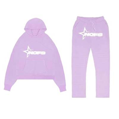 Herren Jogginganzug Trainingsanzug Sportanzug Corteiz 2 Piece Hoodie Sporthose Kapuzenpullover Jogginghose Sweatshirt Casual Unisex Jogging Anzug Set mit Hoodie und Hose Sportbekleidung Laufanzug von Xiangdanful