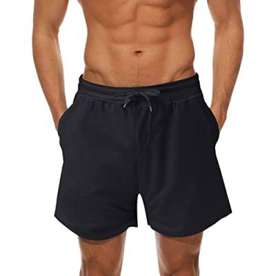 Xiangdanful Schwimmhose Herren Sommer Swimming Shorts Durchlässige Slim Fit Swim Trunks Badehose eng anliegend für Schwimmen Hot Spring Shorts Beachvolleyball Strand und Surfen Badehose von Xiangdanful