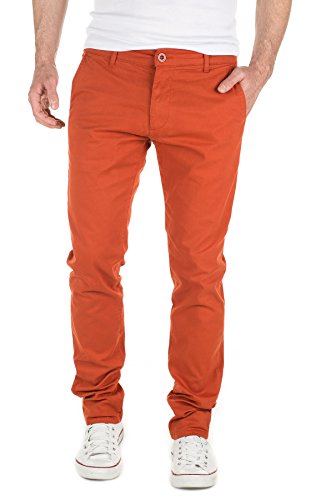 Yazubi Herren Chino Hose Luke, Orange (Ketchup 181449), W30/L30 von Yazubi